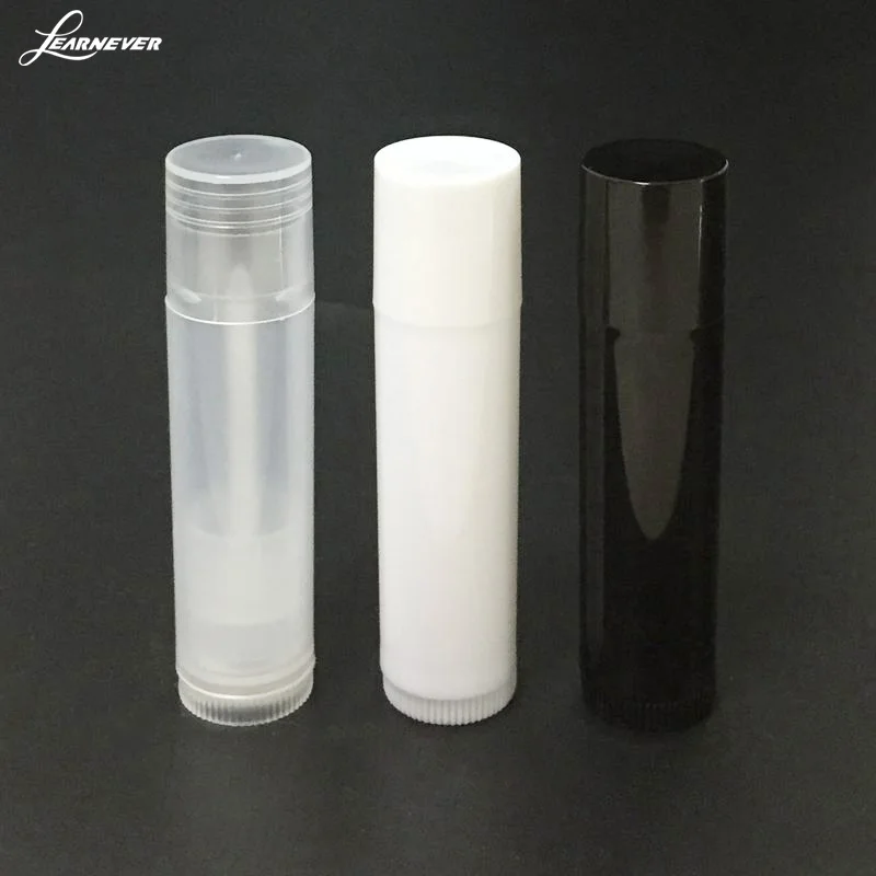 5 PCS DIY lipstick tube lk mouth wax translucent white black Bottle Lipgloss Containers | Красота и здоровье