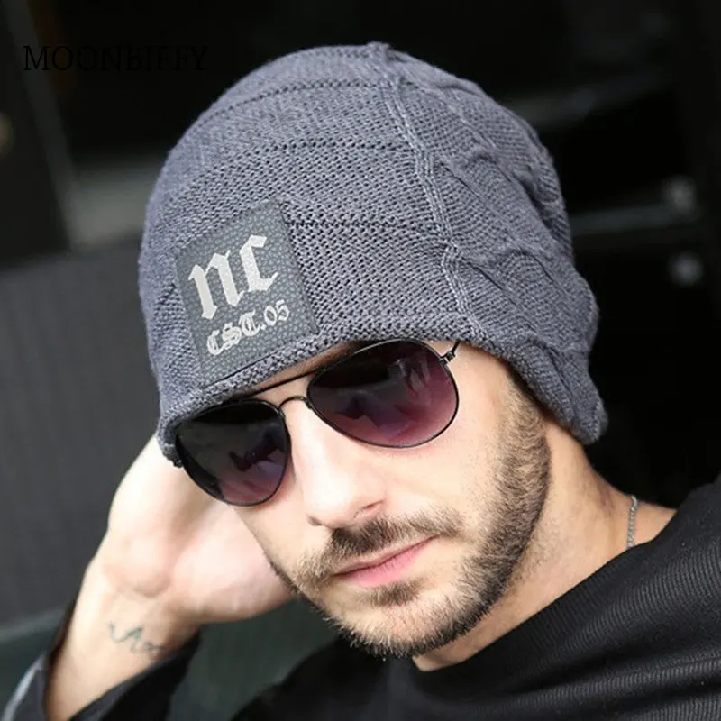

Winter Knitted Hat Beanies Men Women Scarf Caps Mask Gorras Bonnet Warm Baggy Winter Hats For Men Skullies Beanies Hats