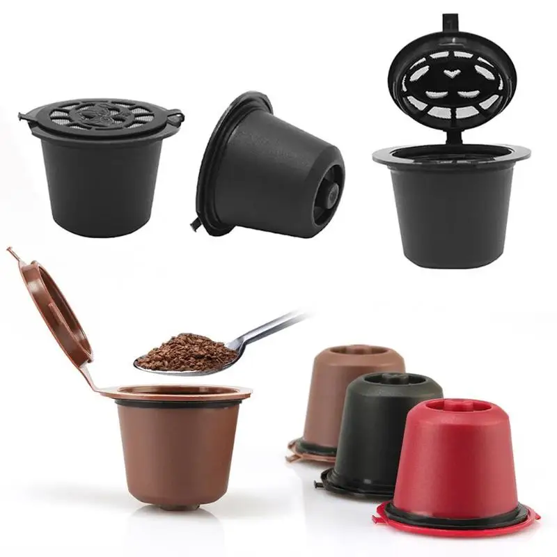 3 шт многоразовые кофейные капсульные капсулы Nescafe dolcee Gusto колпачки ложка