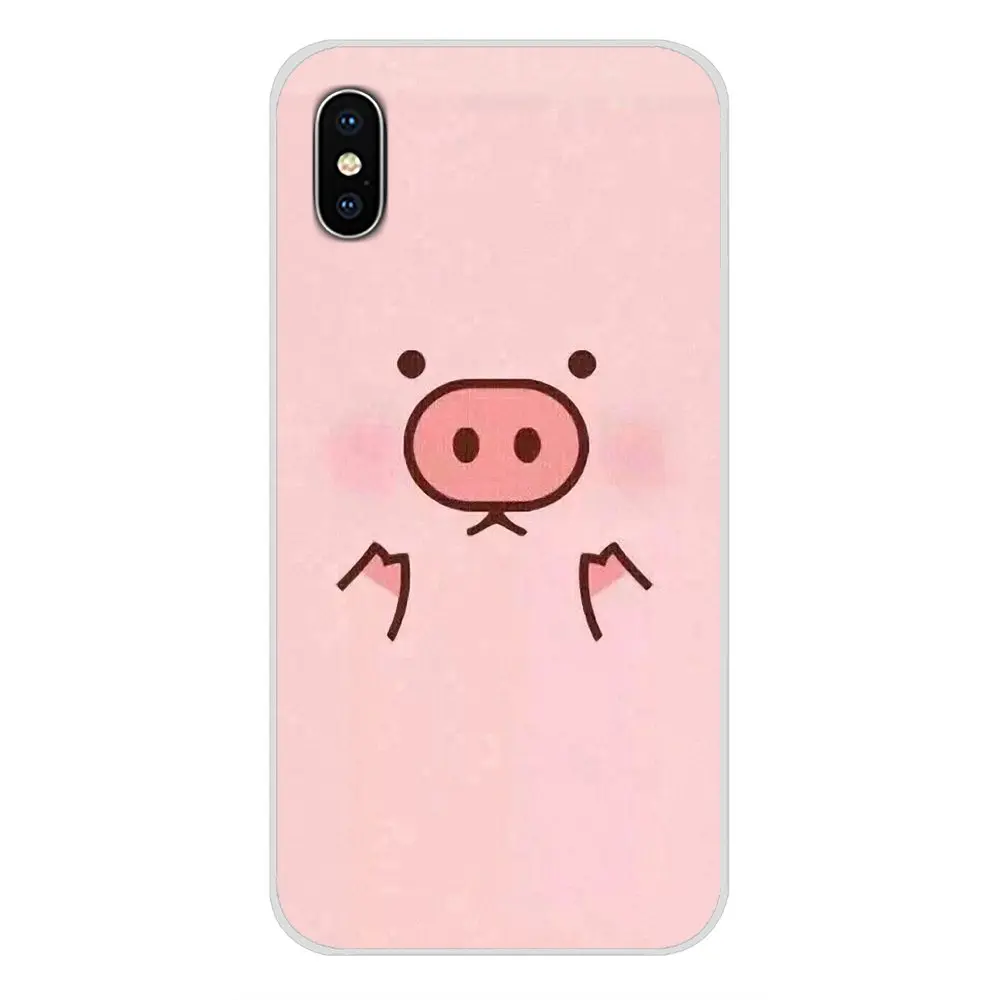 Для LG G3 G4 мини G5 G6 G7 Q6 Q7 Q8 Q9 V10 V20 V30 X Мощность 2 3 K10 K4 K8 Новинка года с изображением мультипликационной свинки, силиконовый чехол для телефона чехол