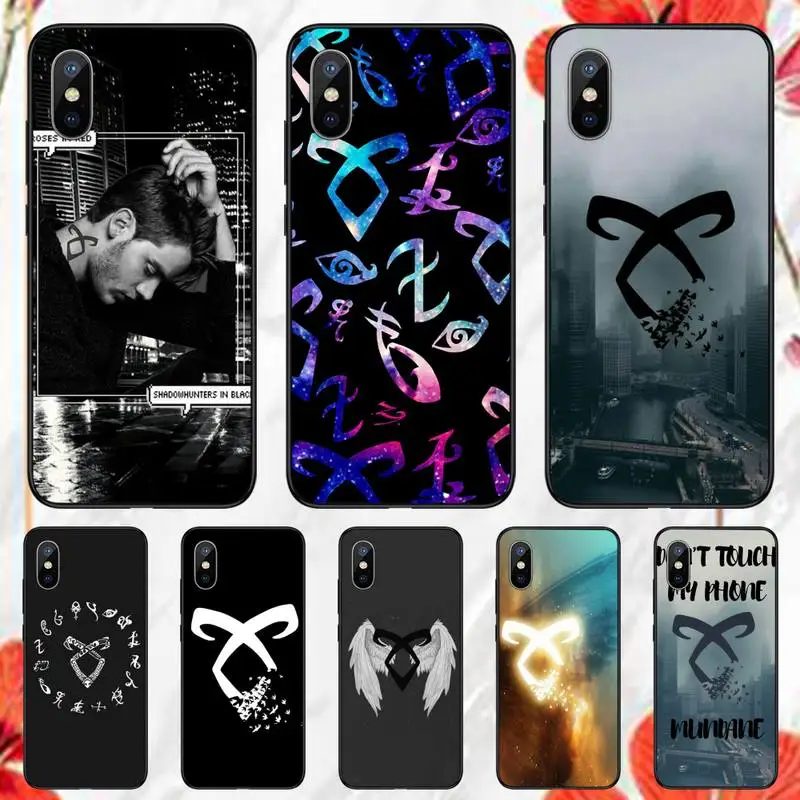 

Series Shadowhunters TV Phone Case for iPhone 11 12 pro XS MAX 8 7 6 6S Plus X 5S SE 2020 XR mini Funda