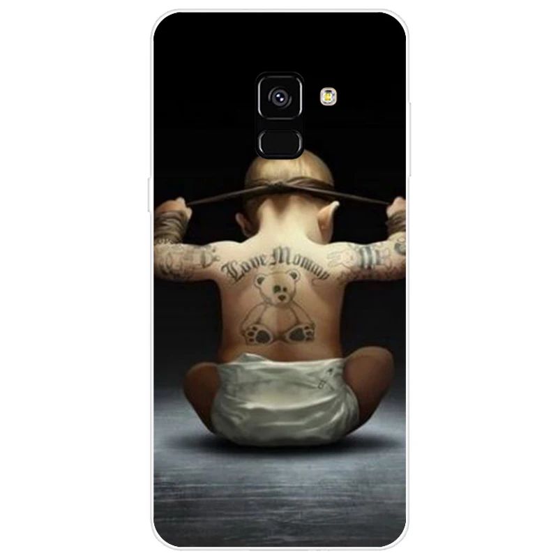 Чехол для телефона Samsung Galaxy A8 2018 A530 Plus A730 мягкий силиконовый чехол из ТПУ 8A A 8 чехлы