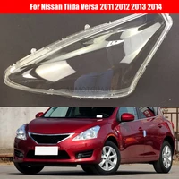 car headlight lens for nissan tiida versa 2011 2012 2013 2014 car headlamp cover replacement auto shell cover