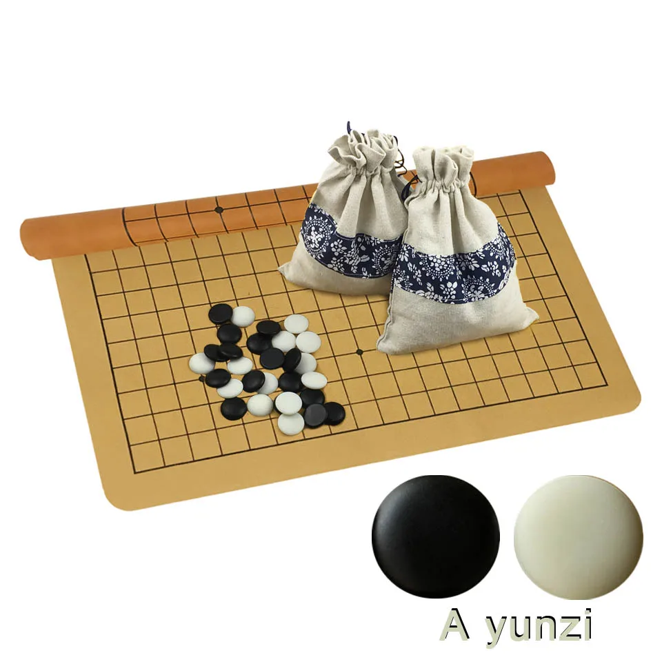 Go Game A B C D Yunzi Wei высококлассный Шахматный набор 361 шт. для 19 дорожных игр доска из