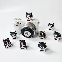 new 3d cartoon pet dog huskie lovers slr camera flashlight hot shoe hotshoe cover for canon nikon fuji samsung leica sony olympu