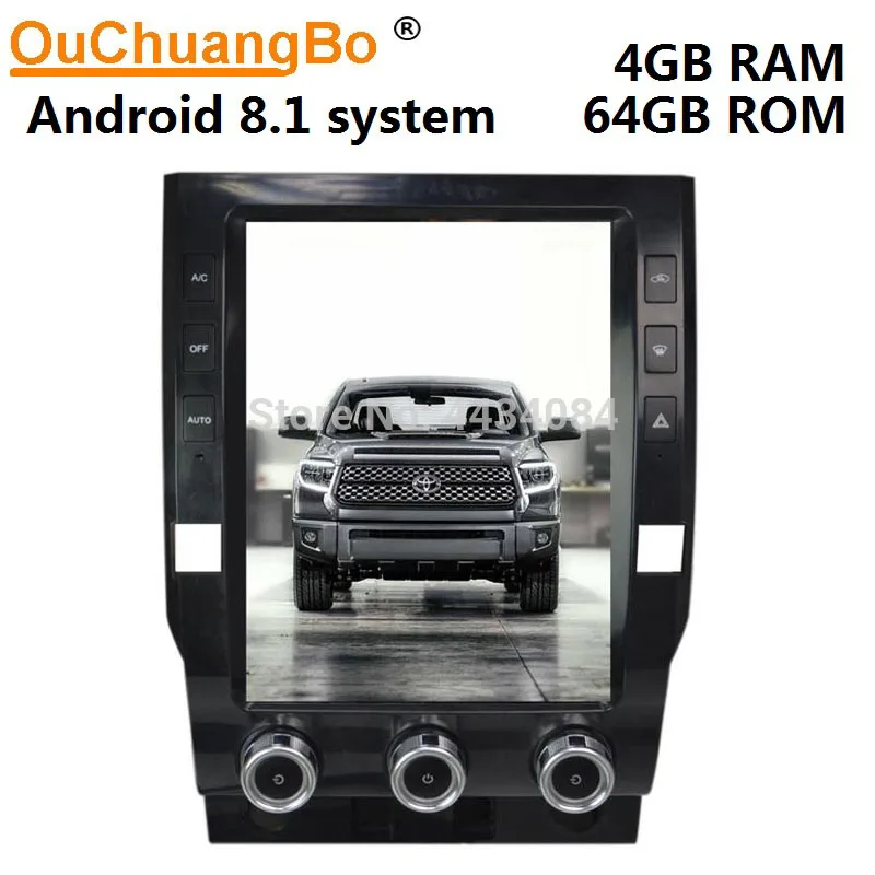 Ouchuangbo PX6 12 1 дюймов Тесла стиль вертикальный экран автомобильный gps радио для Toyota