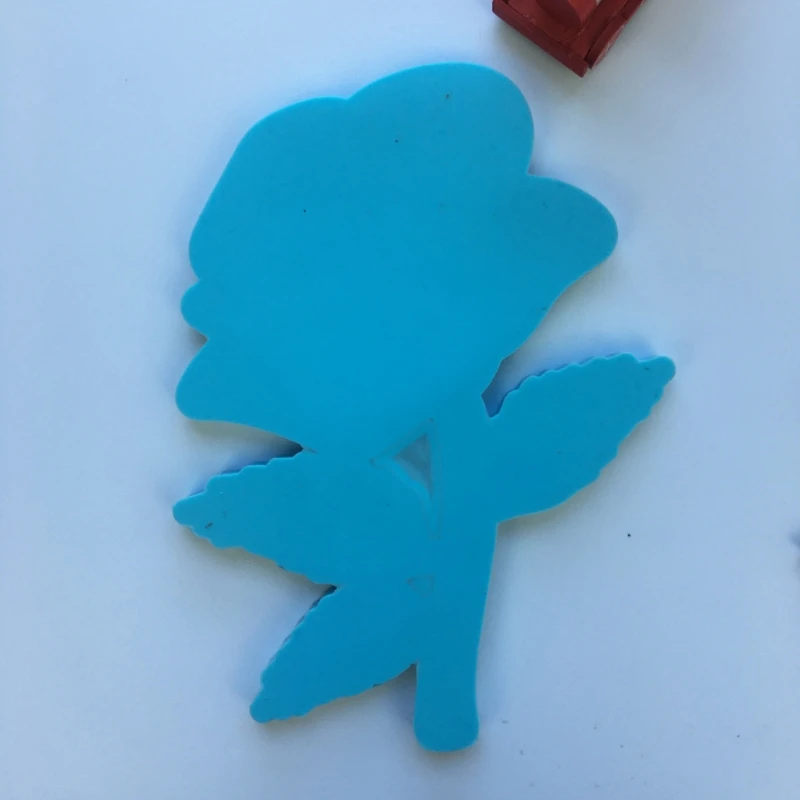 

Epoxy Resin Mold Rose Flower Decorations Silicone Mould DIY Crafts Ornament Tool