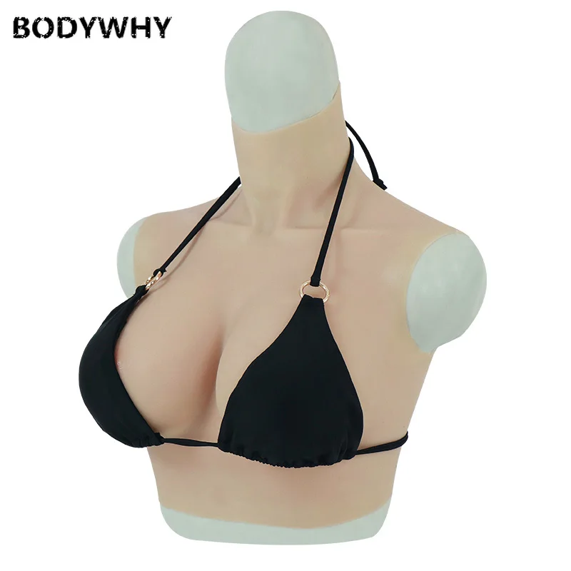 New B C D E F G Cup Real Fake Boobs Artificial Silicone Breast Forms Locker Room Cosplay Shemale women plus size