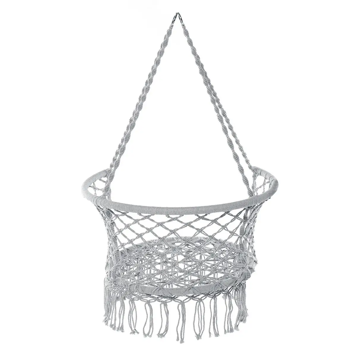 

NEW Hammock Round Hammock Swing Hanging Chair Outdoor Indoor Furniture Hammock Chair for Garden Child Adult Bearing 160KG