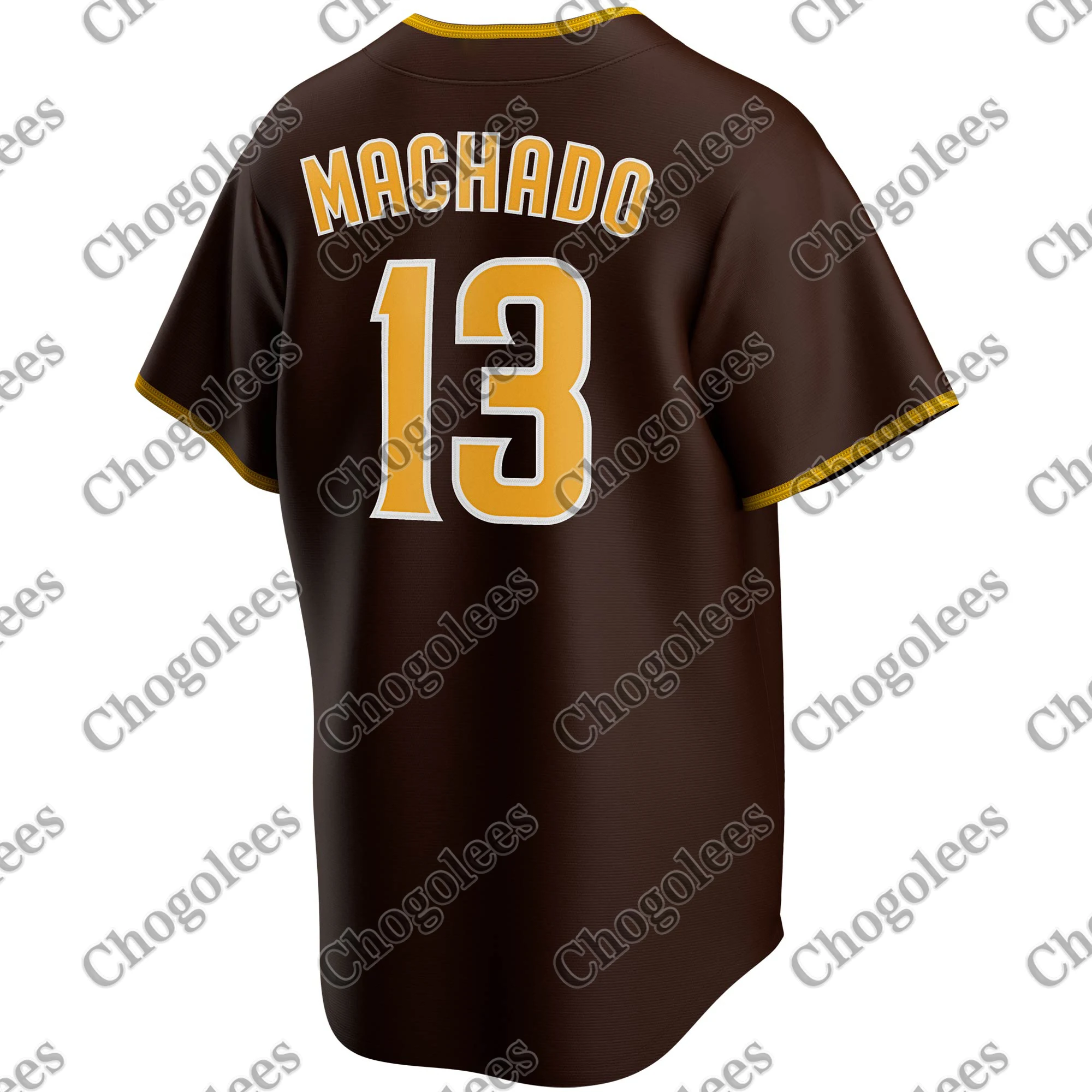 

Baseball Jersey Manny Machado San Diego Road 2020 Player Jersey - Brown