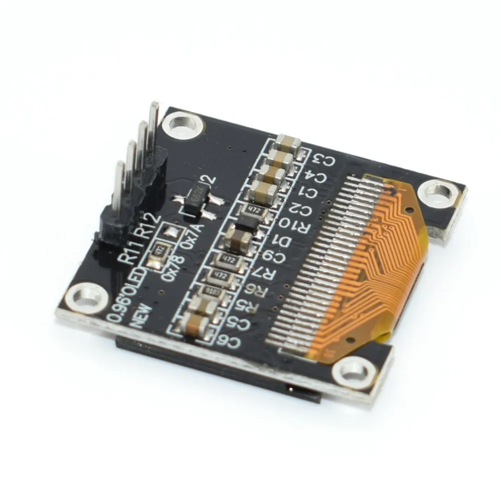 Оригинальный 0 96 дюймовый oled IIC Серийный белый OLED дисплей модуль 128X64 I2C SSD1306 12864
