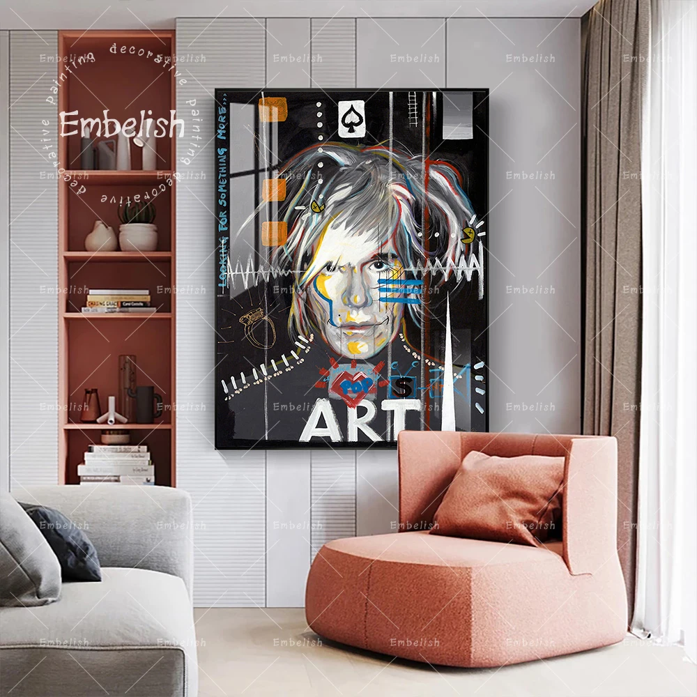 

Embelish 1 Pieces Cultura By Andy Warhol HD Print On Canvas Paintings For Living Room Home Decor Large Wall Art Pictures Posters