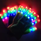 1 шт. детское светодиодная мигающая перчатка светильник на кончик пальца светильник ing игрушки светятся в темноте игрушки для детей Новинка вечерние игрушка для правой руки