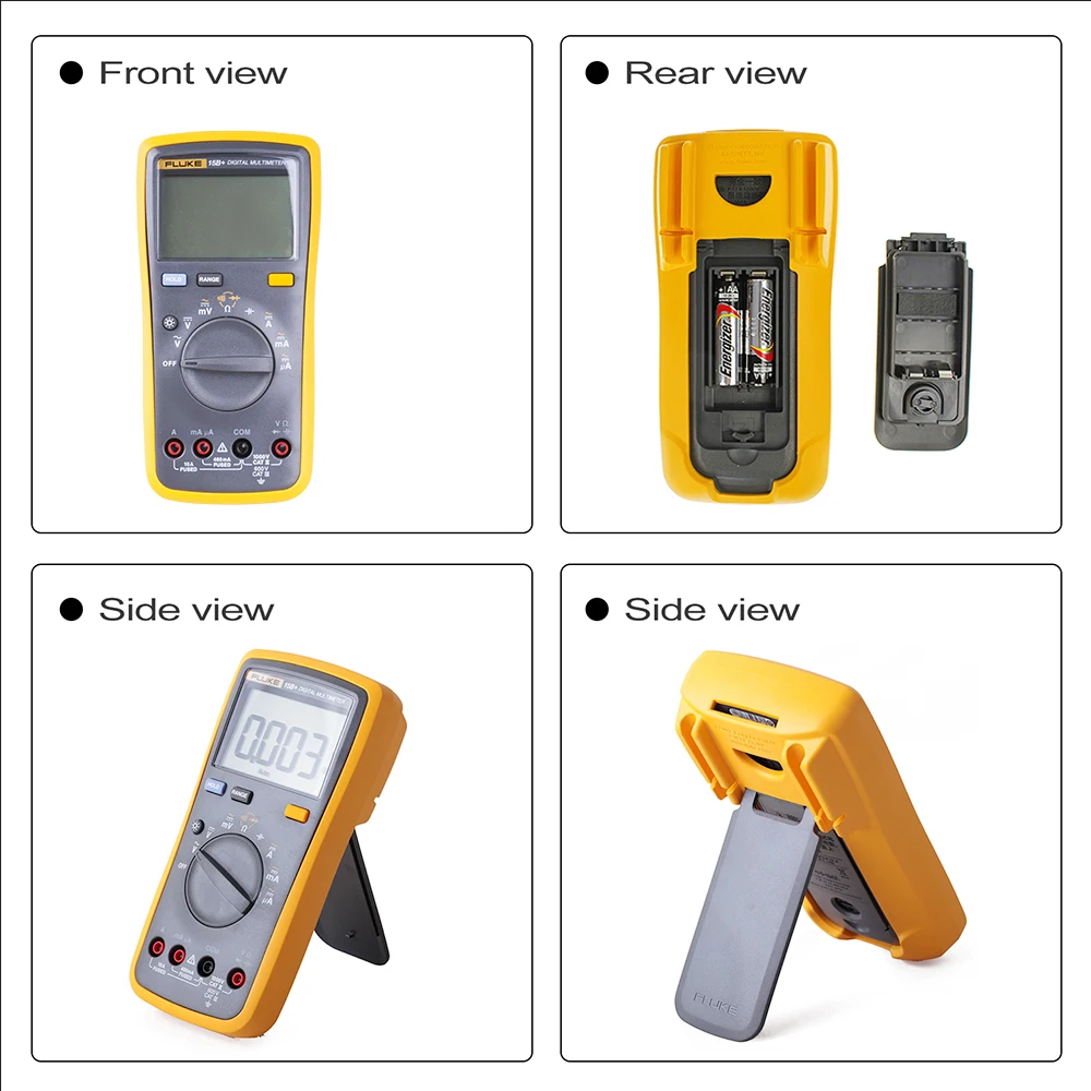 Fluke 15B + цифровой мультиметр с автоматическим диапазоном мягкий чехол для