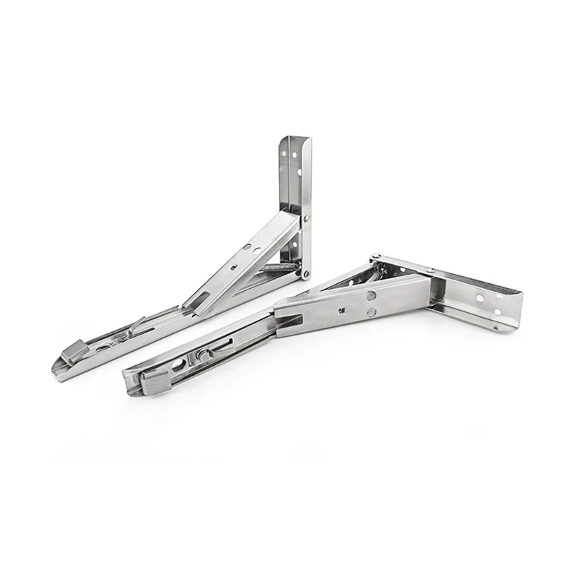 

Triangle Folding Angle Bracket Adjustable Wall Mounted Heavy Support Bench Table Shelf Bracket DIY Home Table Bench 1PC