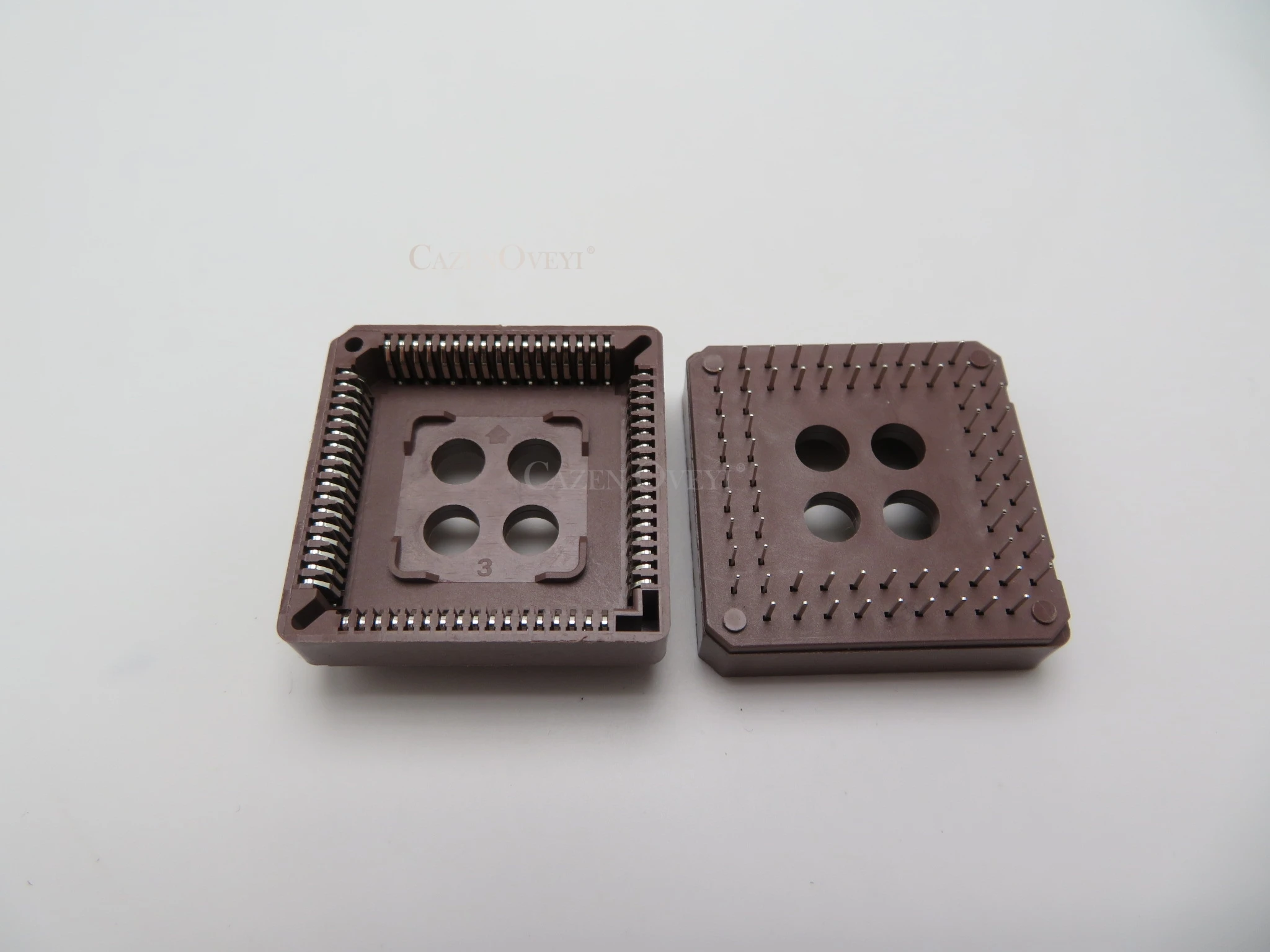 10 шт./лот PLCC IC socket PLCC32 PLCC44 PLCC68 PLCC84 SMD DIP розетка адаптер | Электронные компоненты и