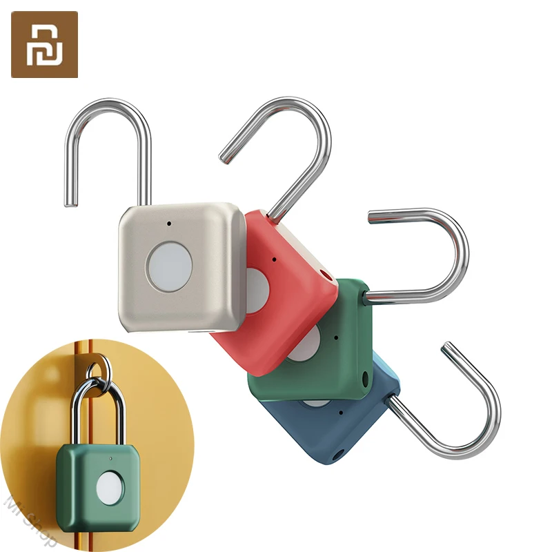 UODI Умный Замок Перезаряжаемые без ключа Электронный замок с отпечатком пальца