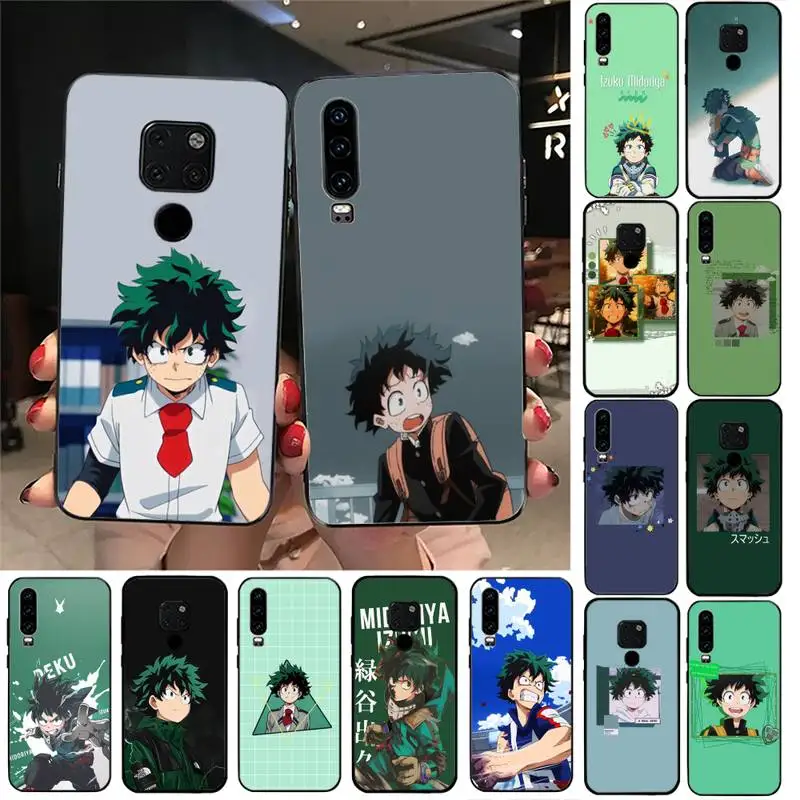 

Izuku Midoriya DEKU my hero academia Phone Case For Huawei Y6 7prime 9prime Y5 2019 Y5 Y6Prime 2018 Nova 3E mate10 20lite 20Pro