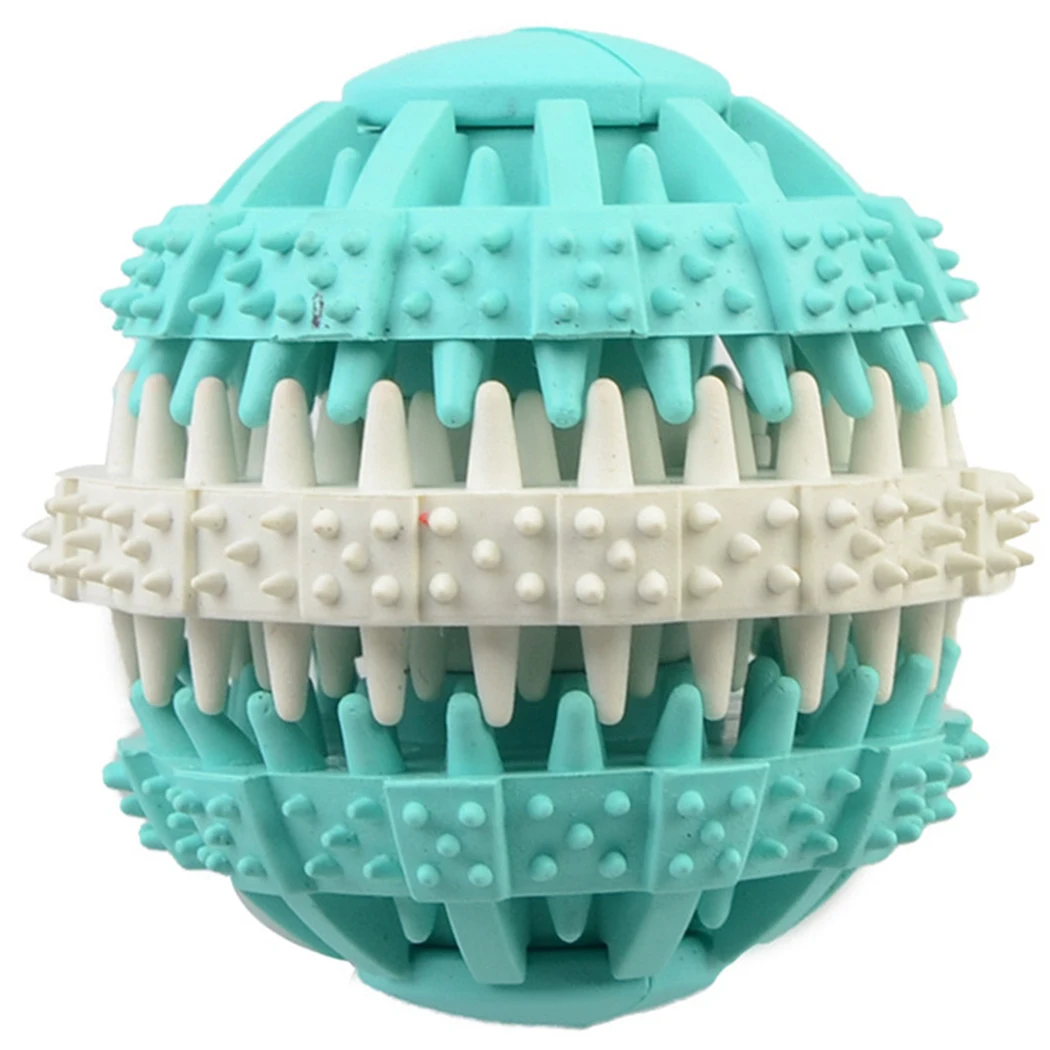 

New Pet Toys dog Toys Interactive Elasticity Ball Natural Rubber Leaking Ball Tooth Clean Ball Cat Dog Chew Interactive Toys