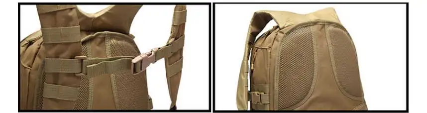 Открытый тактический рюкзак военный Molle Сумка Рюкзак Пакет походный кемпинг тактические рюкзаки армейский альпинистский нейлоновый водонепроницаемый 37L