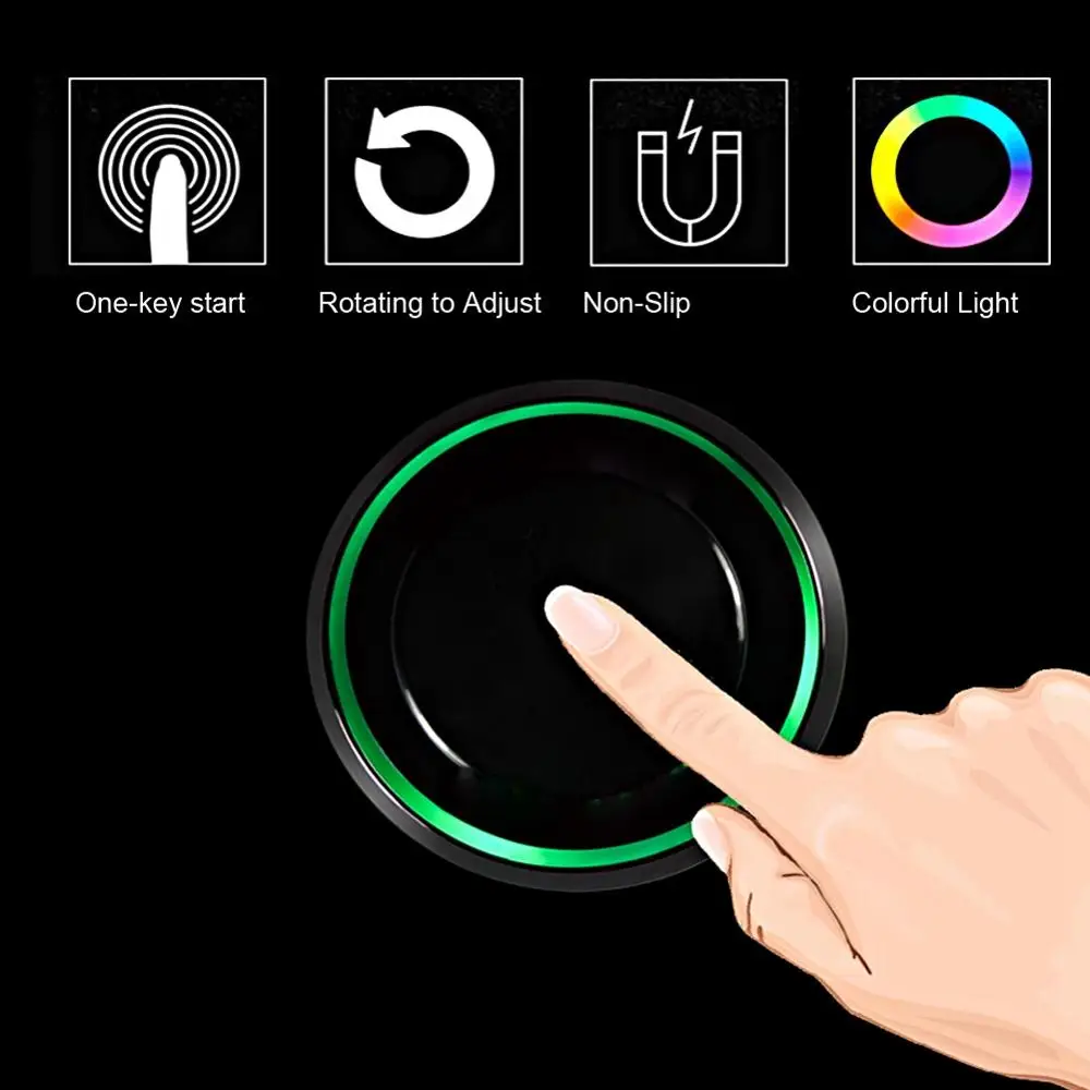 Машинка для тату Auroras Power Colorful Lights вращающаяся катушка полуперманентный Макияж