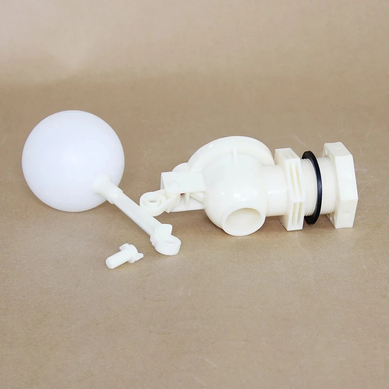 V&aacute;lvula de flotaci&oacute;n autom&aacute;tica de pl&aacute;stico DN25 para tanque de agua, interruptor de Control de agua, v&aacute;lvula de bola ajustable para torre de agua-3