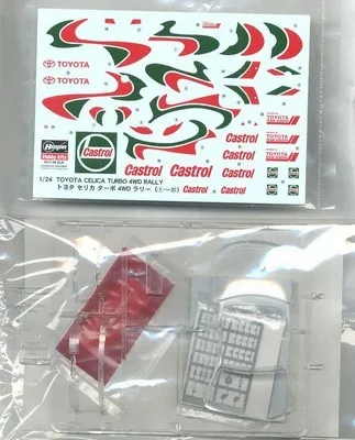 1/24 Toyota Celica Turbo 4WD 93 RAC сборка автомобиля Tamiya 20358