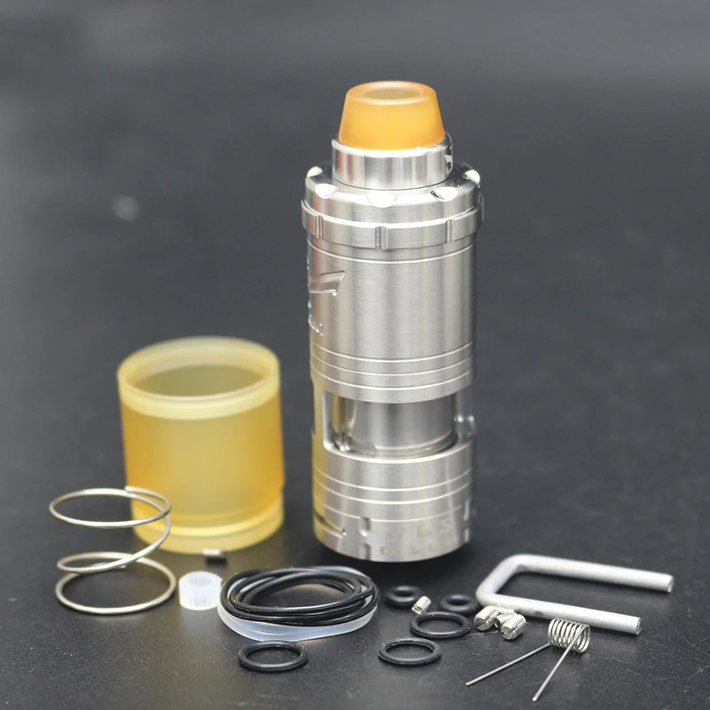 Перезаправляемые Атомайзеры емкостью Регулируемый гигантский V6S RTA 6 мл/7 мл 23/25 мм