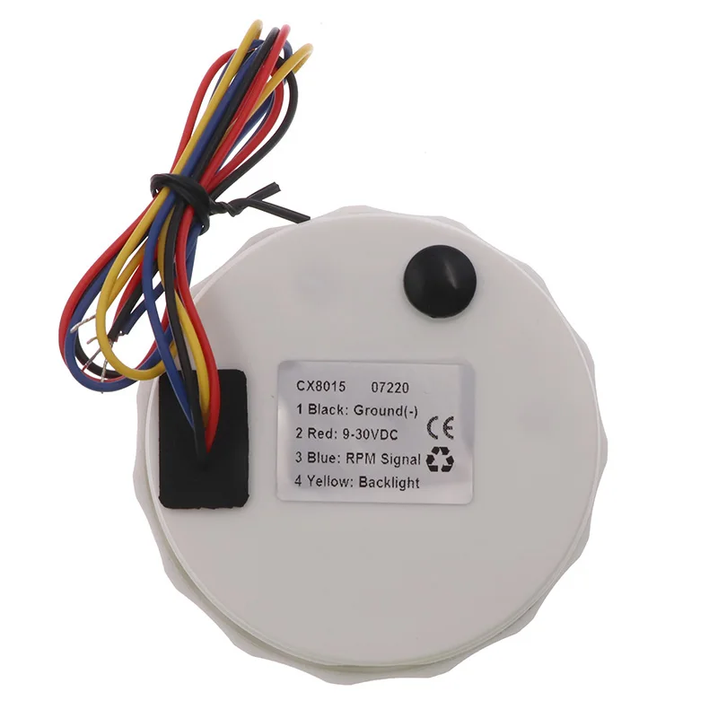 Новый цифровой GPS измеритель скорости 85 мм нержавеющая сталь Безель скорость