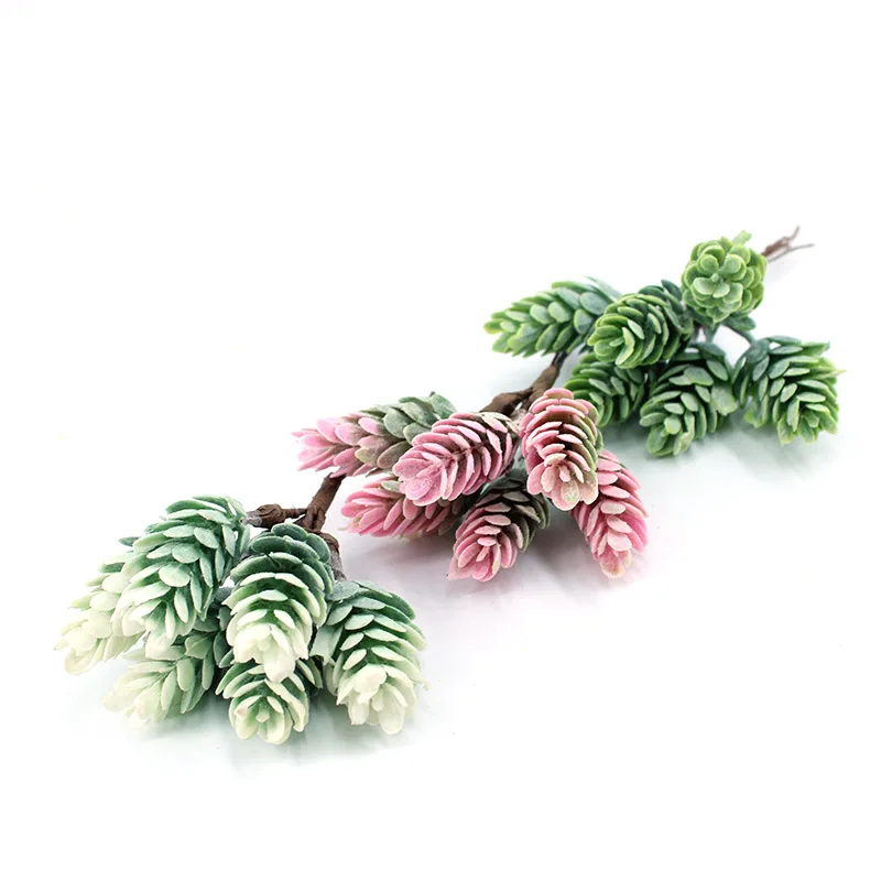 6 шт./лот Искусственные цветы ананас трава поддельные растения для свадьбы