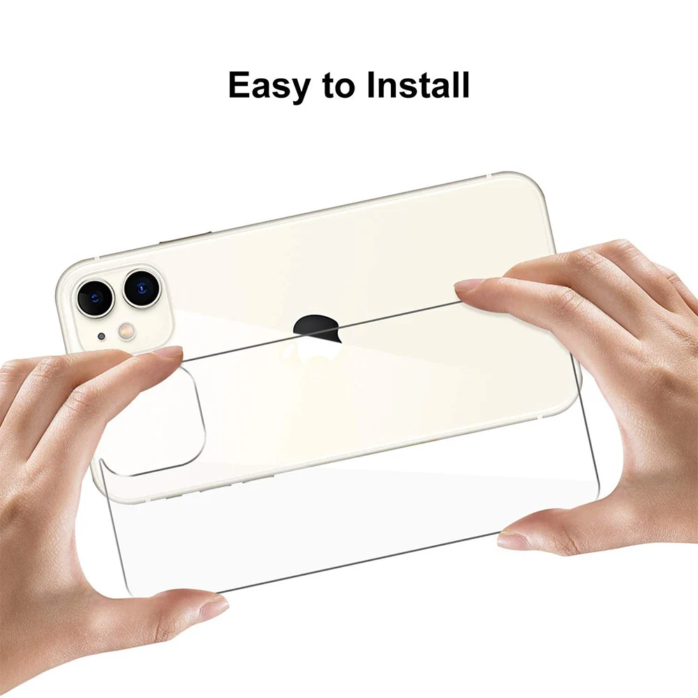 Передняя и задняя защитная пленка из закаленного стекла для Iphone 11 Pro Max XR X XS MAX 11Pro
