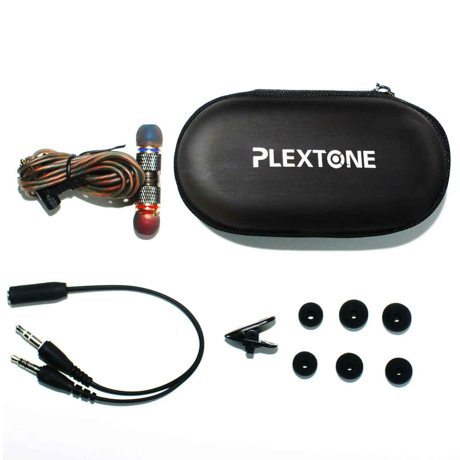 

Plextone Portable Compressio Anti-fall Anti-waterproof EVA Earphone Storage Bag