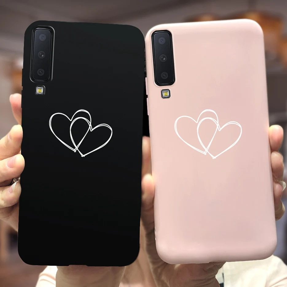 Милый силиконовый чехол для Samsung Galaxy A7 2018 A750 6 0 дюйма телефона A 750 F мягкие ТПУ