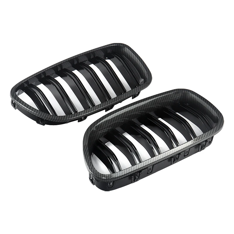 Magickitt автомобильный Стайлинг передний карбоновый Тип 2 планка решетки для BMW 5 Series