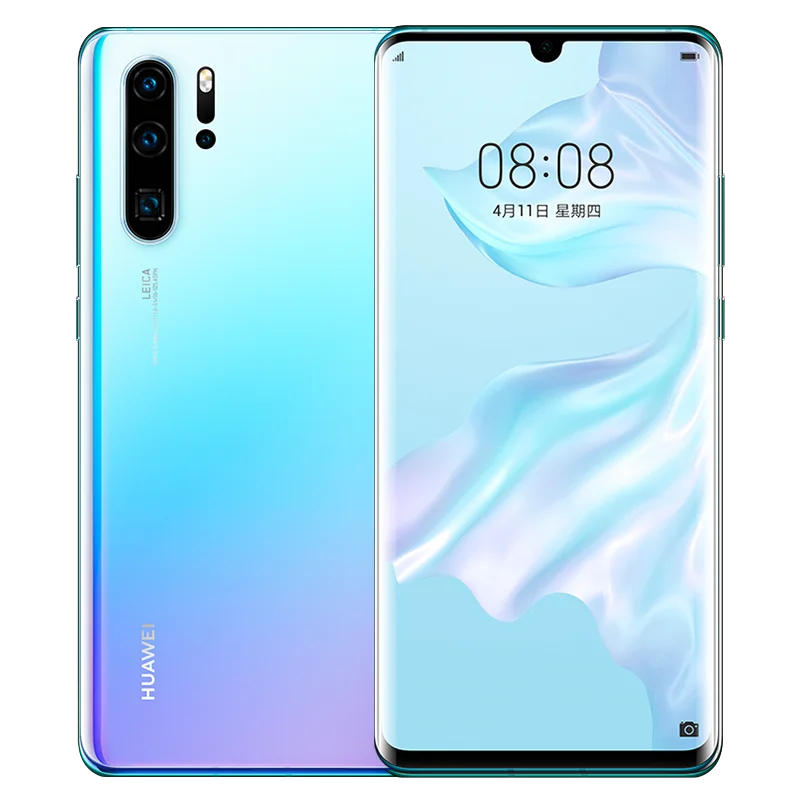 Мобильный телефон huawei P30 Pro, 8 ГБ, 128 ГБ, 6,47 дюймов, OLED экран, Kirin 980, четыре ядра, Android 9,0, NFC, 4200 мАч - Цвет: Breathing cry