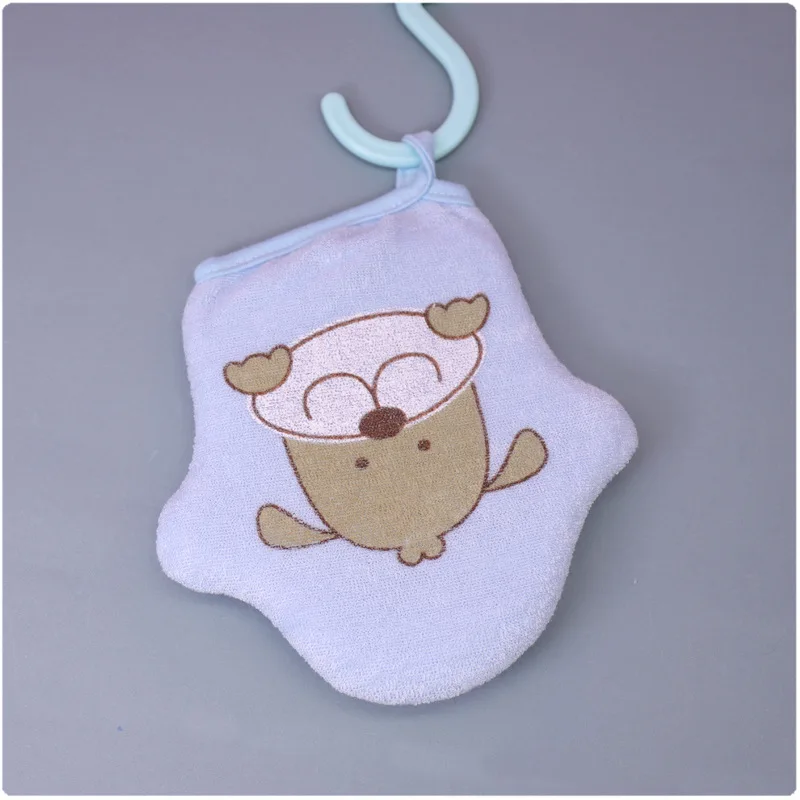 3 Цвета котенка мягкие хлопковые Детские ванна душ щетка милые животные