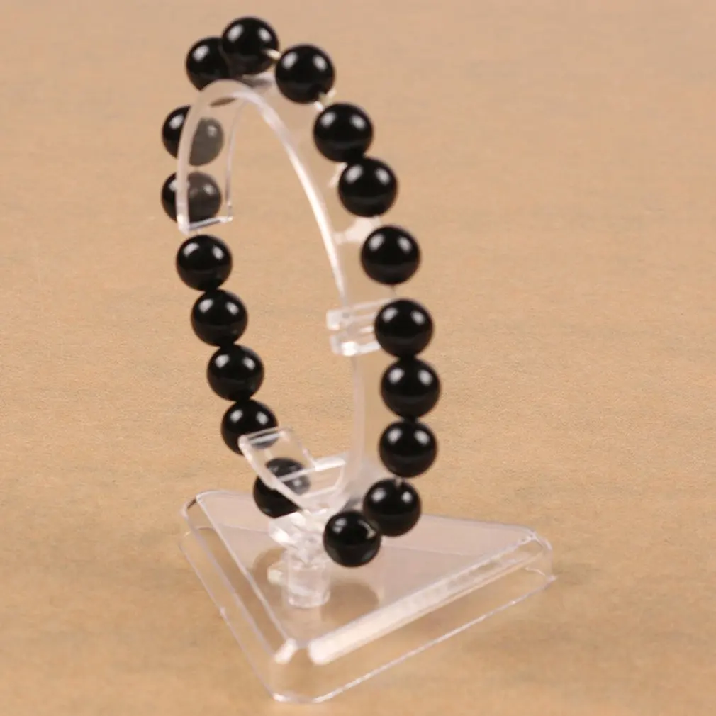 Акриловый нефритовый браслет стенд прозрачный часы органайзер для ювелирных