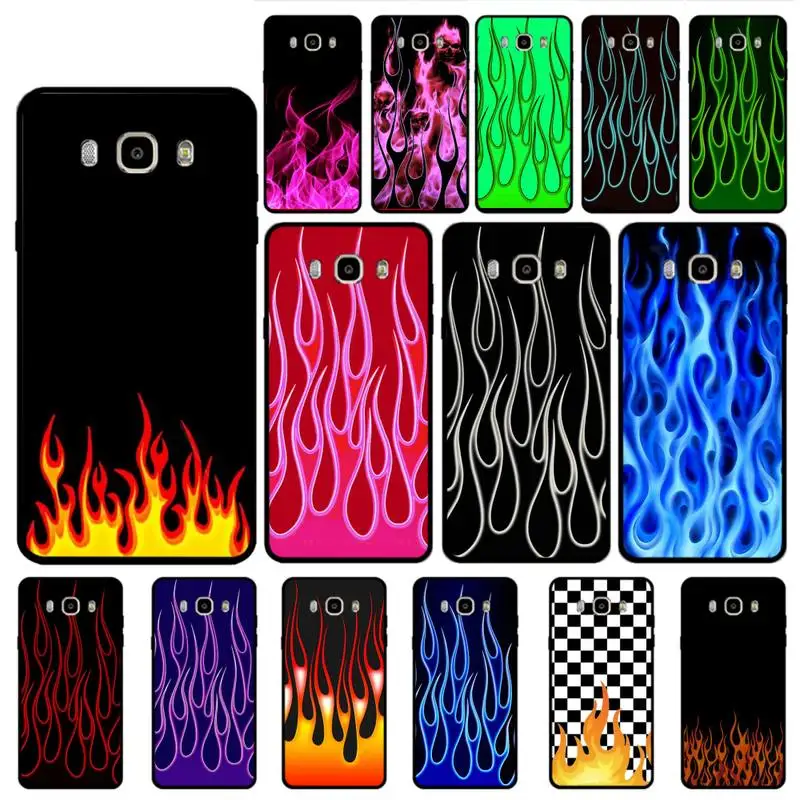 Babaite Модный чехол с мультяшным пламенем для samsung galaxy s9 plus j2 j3 j310 j4 j5 prime j6 j7