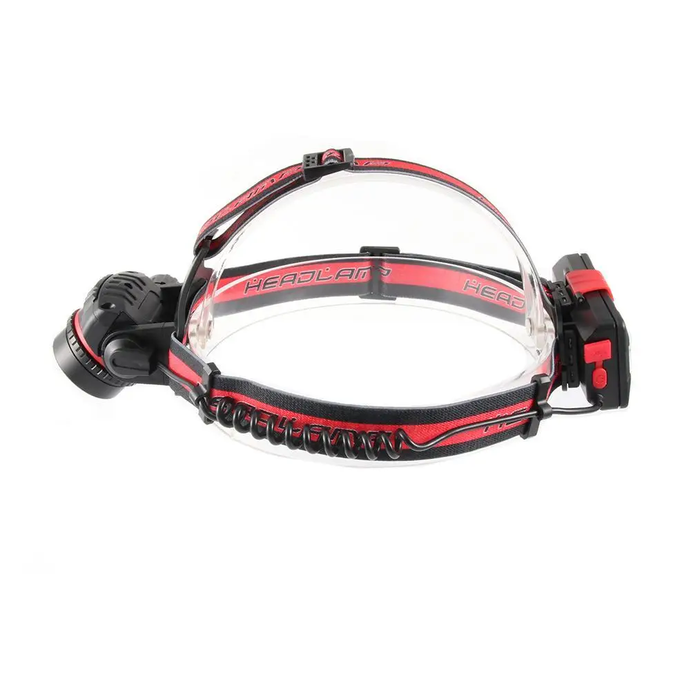 Супер-яркий светодиодный налобный фонарь T6 перезаряжаемый фонарик USB CoB | Лампы и