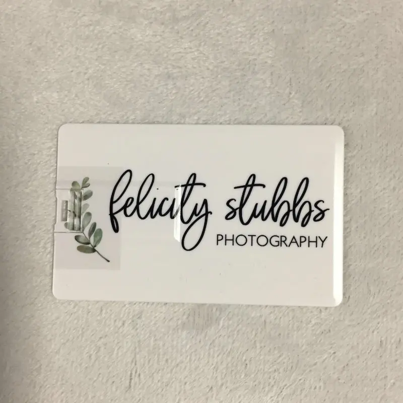 Флэш накопитель USB 2 0 с логотипом на заказ белый пластиковый флэш для кредитных