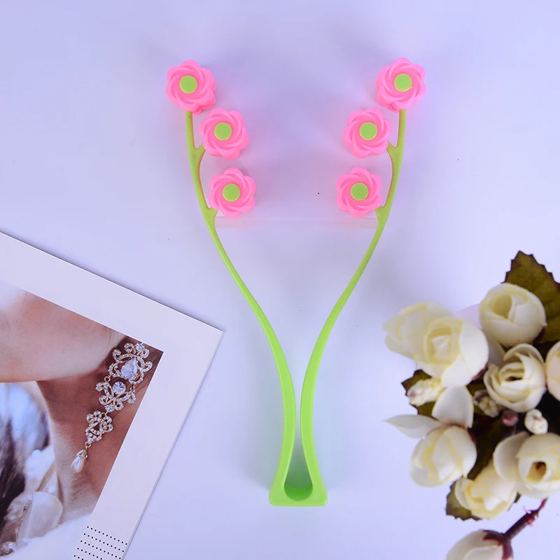 

New Slimming Face Flower Shape Portable Face Lift Massage Roller Elastic Face Shaper Relaxation Massage Tool