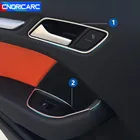Автомобильный Стайлинг, дверные ручки, Обложка рамы, отделка для Audi A3 8V 2014-18, аксессуары для интерьера, консоль, наклейки на вентиляционную панель