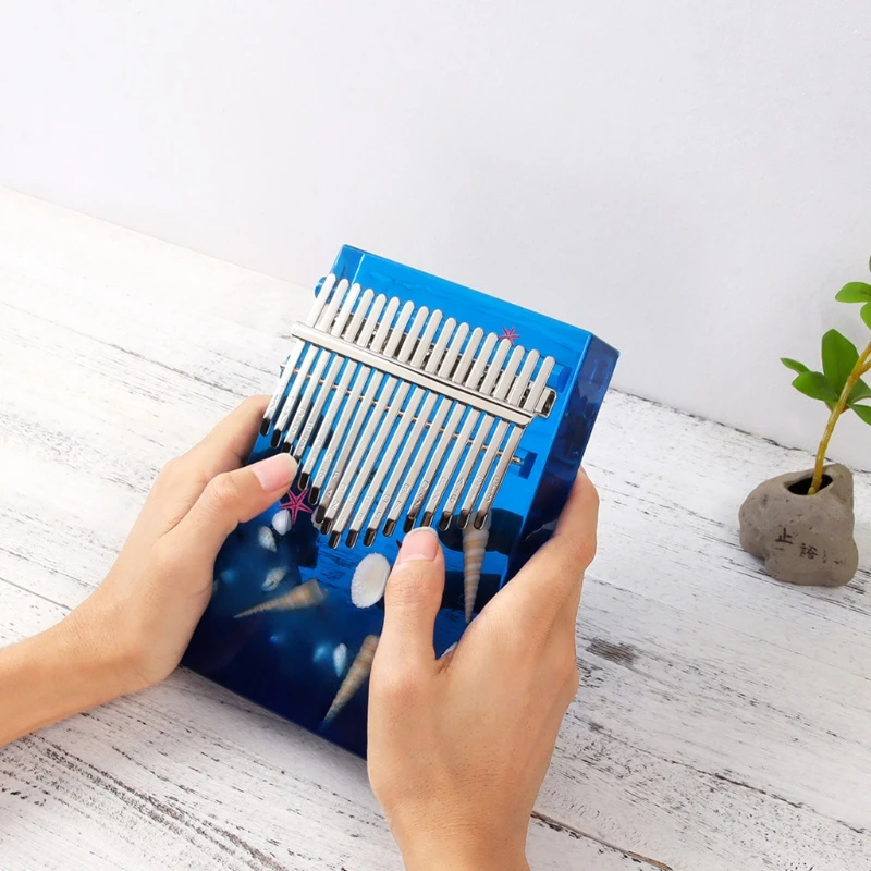 17 тонов большой палец фортепиано искусственный инструмент ювелирные изделия