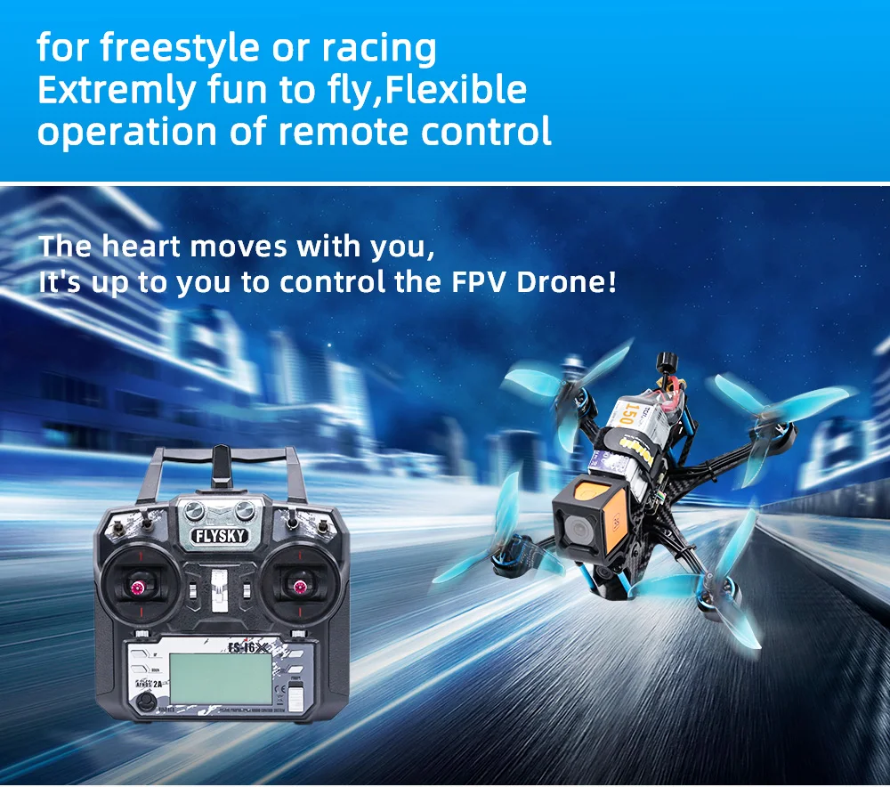 TCMMRC с дистанционным управлением fpv очки 2306 2450KV 5 Inch 30A ESC DIY FPV гоночный Дрон