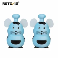 retevis rt30m walkie talkie kids 2pcs cute mouse style children walky talky handheld radio kid toy best gifts for boys and girls
