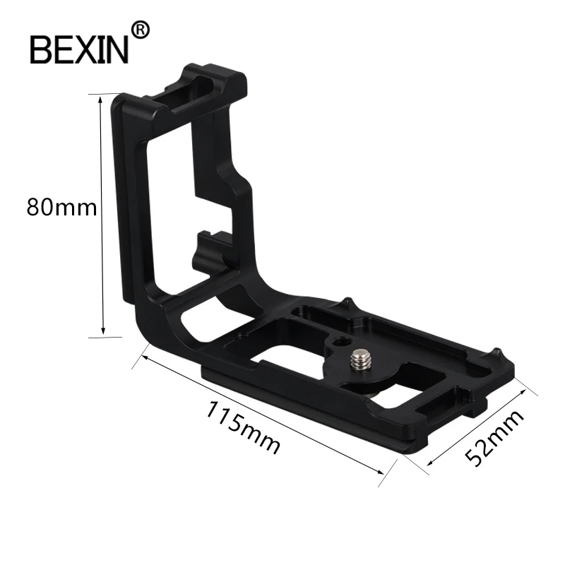 BEXIN Вертикальная пластина быстросъемная L образный кронштейн Ручной монтаж для