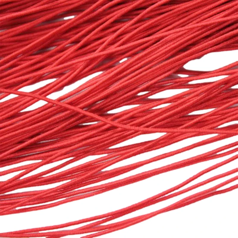 

Эластичная нить Aaazee, 50 ярдов, 0,8 мм, Красные эластичные шнуры (Два пряди для детских волос «сделай сам» или браслета