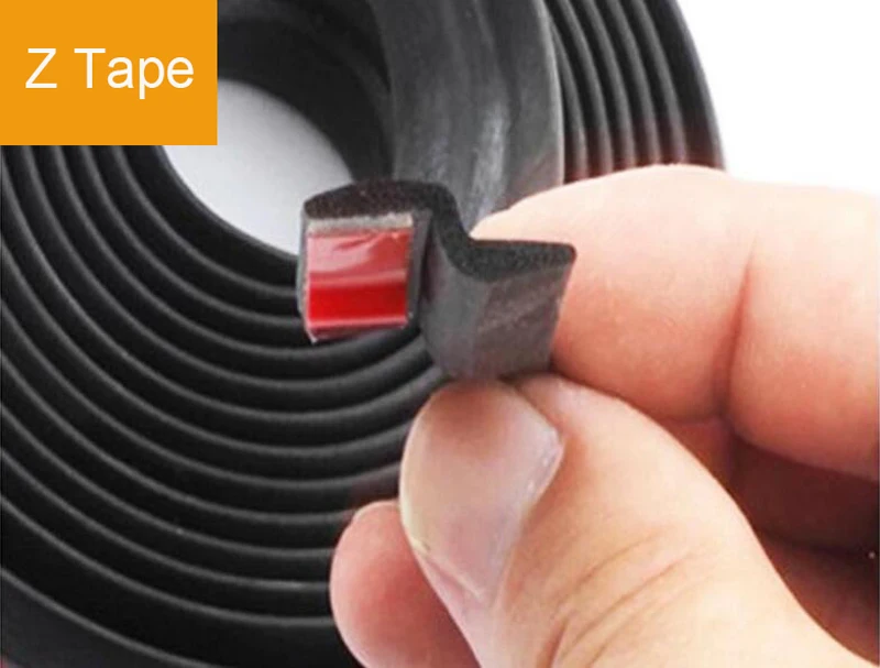 Уплотнительная лента для автомобильной двери 4 м в форме B P Z большой D EPDM