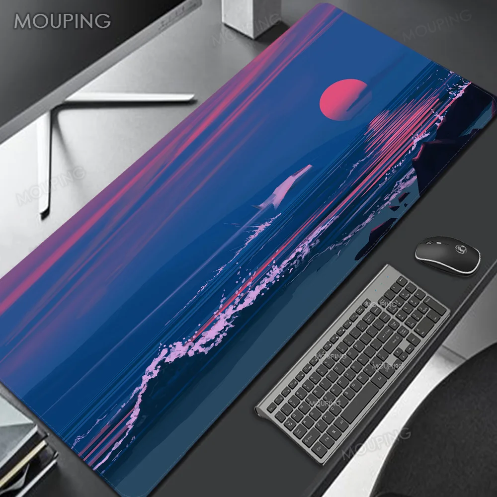 

Xxl Mouse Mat Mouse Pad Aesthetic Desk Pad Mouse Carpet Mousepad 90x30 Black and White Deskmat 900x400 Office Desk Accessories
