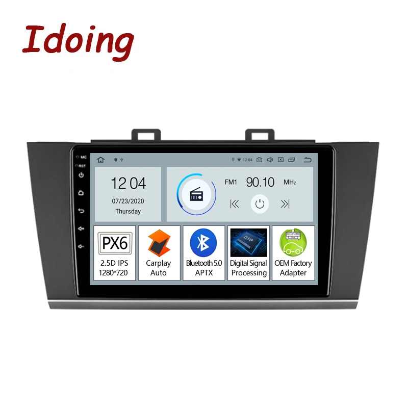 

Idoing 9"PX6 Android Radio Multimedia Player For Subaru Outback 5 2014-2018 Legacy 6 2014-2017 GPS Navigation Carplay head unit